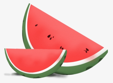 Hand Drawn Cartoon Watermelon Decorative - Watermelon, HD Png Download, Free Download