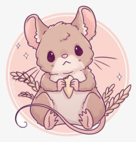 #freetoedit #cute #mouse - Kawaii Chibi Cute Animal Drawings, HD Png Download, Free Download