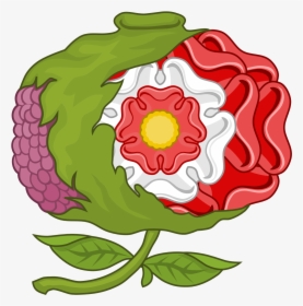 Pomegranate Clipart - Red Rose Heraldry, HD Png Download, Free Download