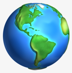 Globe - Transparent 3d Earth Png, Png Download, Free Download