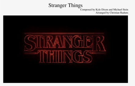 Stranger Things Main Theme - Darkness, HD Png Download, Free Download