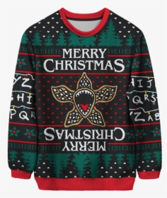 Stranger Things Christmas Sweater, HD Png Download, Free Download