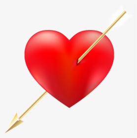 Png Freeuse Library Arrow Heart Clipart - Heart Pngs For Picsart, Transparent Png, Free Download