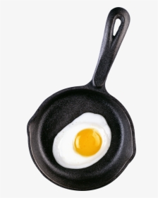 Egg On Skillet Png, Transparent Png, Free Download