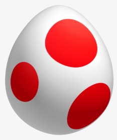 New Super Mario Bros - Red Yoshi Egg Png, Transparent Png, Free Download