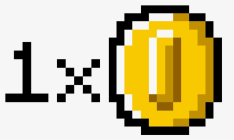 One Coin For One Game - 8 Bit Coin Png, Transparent Png, Free Download