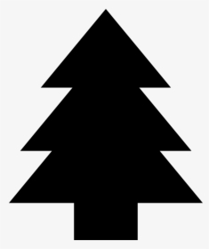 Tree Silhouette - Christmas Tree Silhouette .png, Transparent Png, Free Download