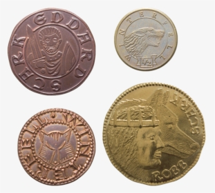 House Stark Set Of Four Coins - Game Of Thrones Coins, HD Png Download, Free Download