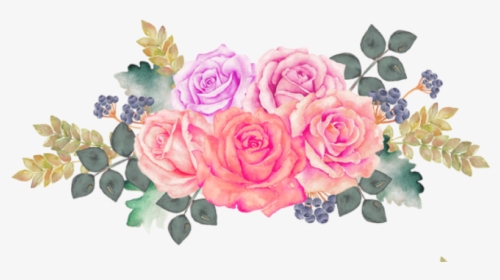 Crown Flower, Flower Frame, Flower Art, Lace Painting, - Flower Png For Picsart, Transparent Png, Free Download