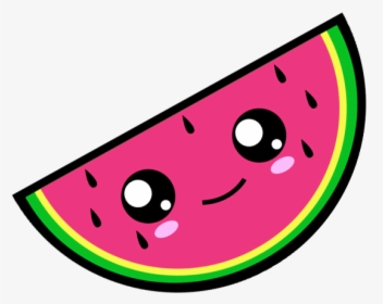 Watermelon With Cute Face, HD Png Download, Free Download