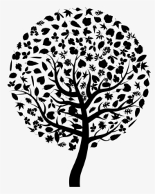 Tree Silhouette Clip Art - Clip Art Tree Silhouette, HD Png Download, Free Download