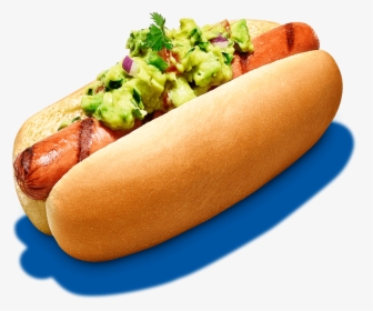 Guacamole Dog - Hot Dog Con Guacamole, HD Png Download, Free Download