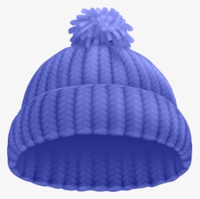 Blue Winter Hat Png Clip Art Image - Red Beanie Clipart, Transparent Png, Free Download