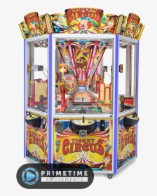 Ticket Circus Coin Pusher By Elaut Usa - 6 Player Coin Pushers, HD Png Download, Free Download