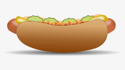 Png Hot Dog Sandwich Clip Art - Gambar Hot Dog Animasi, Transparent Png, Free Download