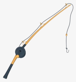 Fishing Pole Free Download Png - Transparent Background Fishing Pole Clipart, Png Download, Free Download