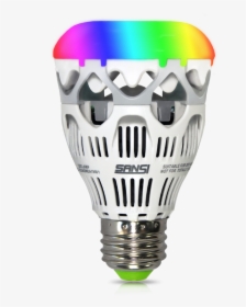 Wifi Alexa Google App Light Bulb Led Smart Charge - Compact Fluorescent Lamp, HD Png Download, Free Download