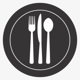Spoon Fork And Plate Png, Transparent Png, Free Download