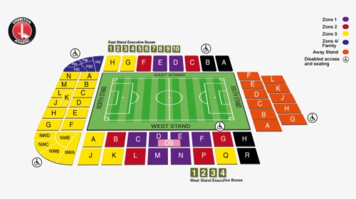 Transparent Gold Ticket Png - Charlton Athletic Stadium Plan, Png Download, Free Download