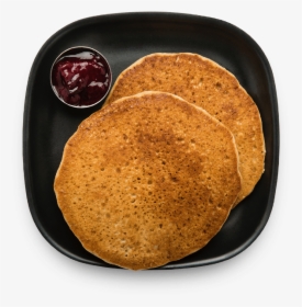 Almond Butter Pancakes - Pancake Top View Png, Transparent Png, Free Download