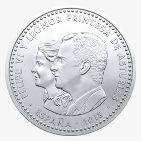 Hoy Se Emite La Primera Moneda Con La Imagen De La - Moneda De Leonor, HD Png Download, Free Download