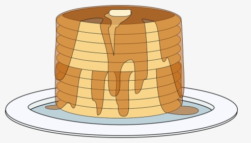 Graphic, Pancakes, Breakfast, Food, Morning, Flap Jacks - Animation Of Pancakes, HD Png Download, Free Download