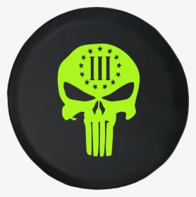 Punisher Skull Nra Biker Stars And Stripes Offroad - New Punisher Skull, HD Png Download, Free Download
