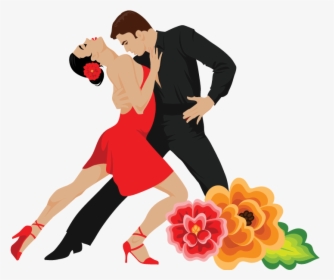 Dancers - Illustration - Salsa Dance, HD Png Download, Free Download