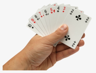 Transparent Casino Cards Png - Playing Cards In Hand Png, Png Download, Free Download