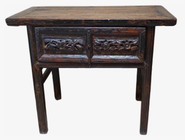 Primitive Painted Antique Asian Console Table - Chinese Old Table, HD Png Download, Free Download