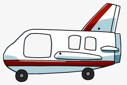 Airplane Cartoon Png Airplane With - Scribblenauts Plane Png, Transparent Png, Free Download