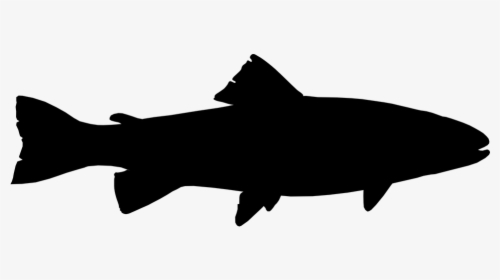 Free Vector Graphic - Trout Silhouette, HD Png Download, Free Download