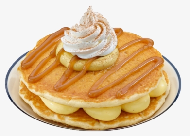 Cream,sour Cream,baked Goods,breakfast,whipped Pastry,produce - Eggnog Pancakes Ihop, HD Png Download, Free Download