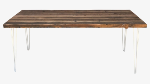 Old Growth Reclaimed Wood Table With Hairpin Legs - Sofa Tables, HD Png Download, Free Download