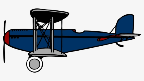 Free Old Airplane Cliparts - Biplane Clip Art, HD Png Download, Free Download