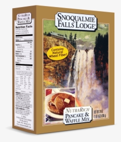 Nutrarich Pancake And Waffle Mix - Snoqualmie Falls Lodge Pancake Mix, HD Png Download, Free Download