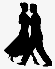 Dancing Couple Silhouette Vector, HD Png Download, Free Download