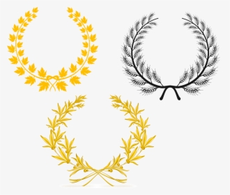 Transparent Wheat Icon Png - Vector Gold Olive Branch, Png Download, Free Download