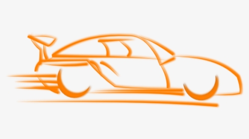 Png Of Car Speeding - Fast Clipart Black And White, Transparent Png, Free Download