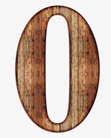 Transparent Madeira Png - Number 0 In Wood, Png Download, Free Download