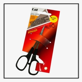 Kai N5130 Dc 5-inch Needle Craft Scissors Blunt Tip - Graphic Design, HD Png Download, Free Download