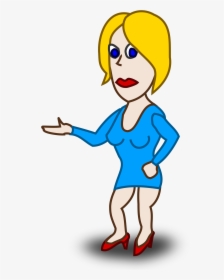 Image Download Comic Characters Blonde Big Image Png - People Cartoon Gif Png, Transparent Png, Free Download