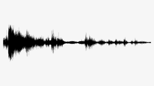 Music Gateway Music Studios - Black And White Waveform, HD Png Download, Free Download