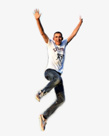 #happy #jumping #man #guy #excited #celebrate #party - Jumping, HD Png Download, Free Download