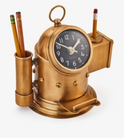 Pilot House Table Clock - Brass, HD Png Download, Free Download