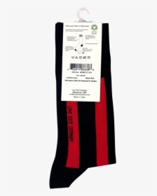 Vertical Striped Black Socks - Sock, HD Png Download, Free Download