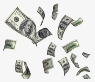 Transparent Money - Money Flying Transparent Background, HD Png Download, Free Download
