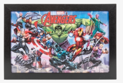 Marvel Avengers Picture Frame, HD Png Download, Free Download