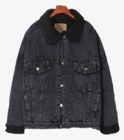 #jacket #jeansjacket #denim #grunge #vintage #sticker - Cardigan, HD Png Download, Free Download