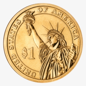 Dollar Coin Png Image - 1 Dollar Coin Png, Transparent Png, Free Download